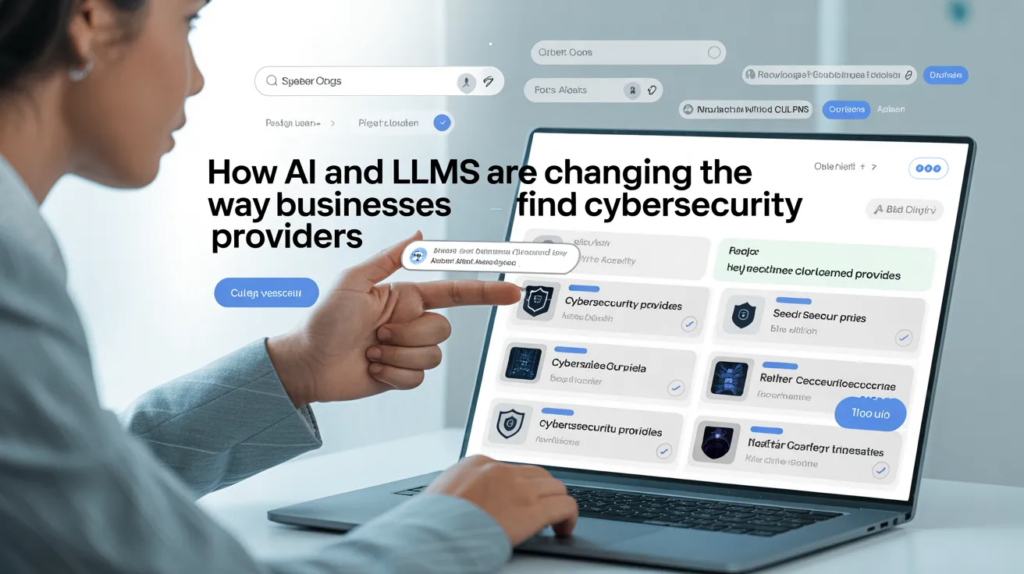 How AI and LLMs Are Changing the Way Businesses Find Cybersecurity Providers