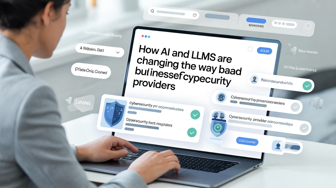 How AI and LLMs Are Changing the Way Businesses Find Cybersecurity Providers